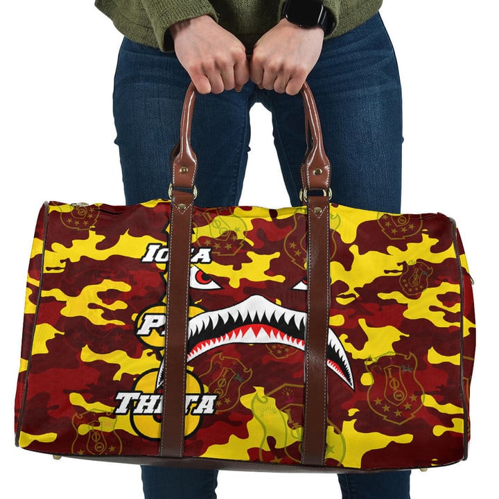 AmericansPower Bag - Iota Phi Theta Full Camo Shark Travel Bag | AmericansPower
