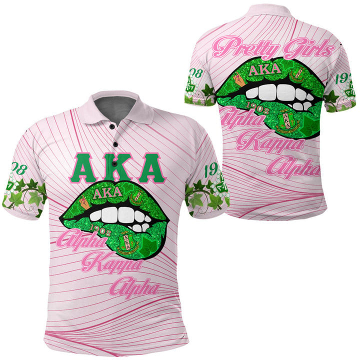AmericansPower Clothing - AKA Lips Polo Shirts A7 | AmericansPower.store