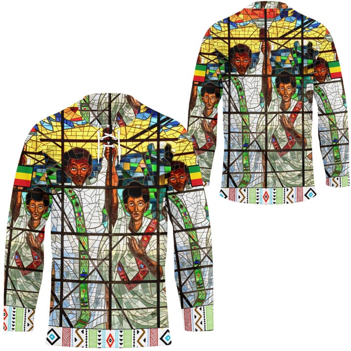 AmericansPower Clothing - Ethiopian Orthodox Flag Hockey Jersey A7 | AmericansPower