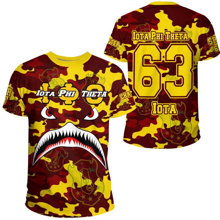 1stScotland Clothing - Iota Phi Theta Full Camo Shark T-shirt A7 | 1stScotland