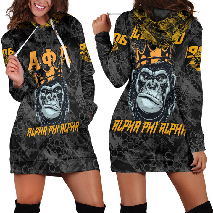 AmericansPower Clothing - Alpha Phi Alpha Ape Hoodie Dress A7 | AmericansPower