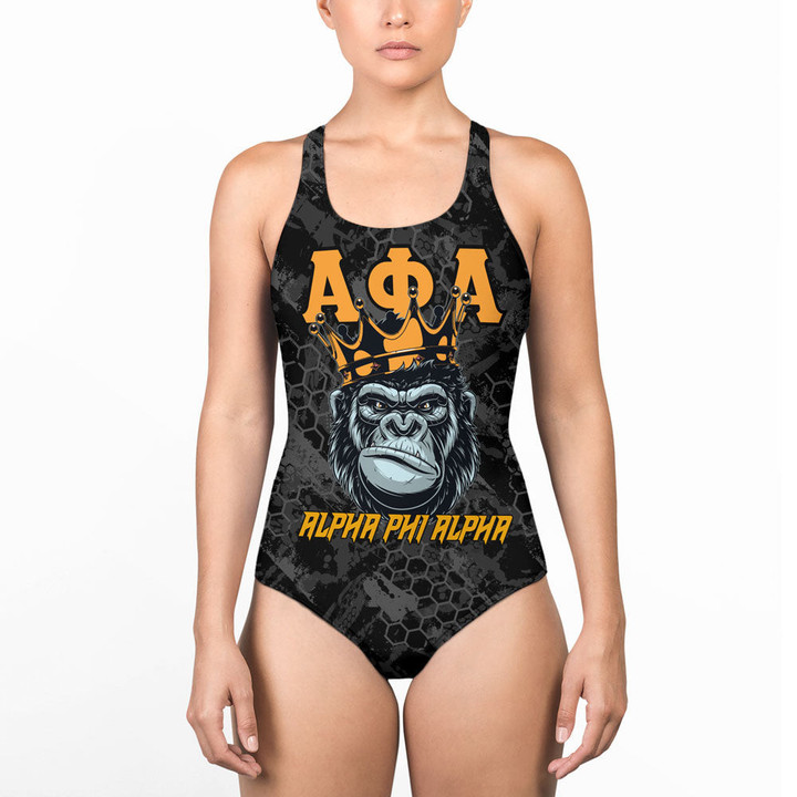 AmericansPower Clothing - (Custom) Alpha Phi Alpha Ape Women Low Cut Swimsuit A7 | AmericansPower