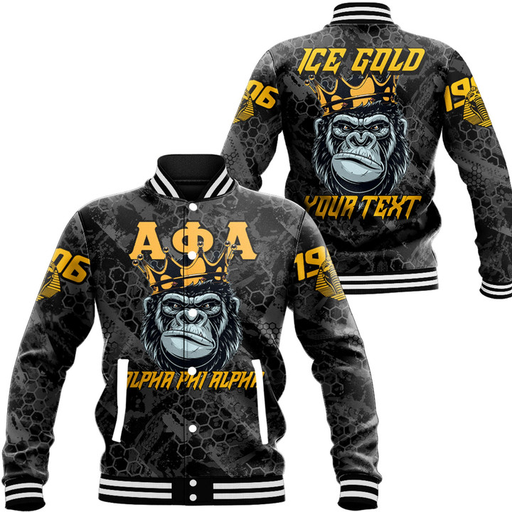 AmericansPower Clothing - (Custom) Alpha Phi Alpha Ape Baseball Jackets A7 | AmericansPower