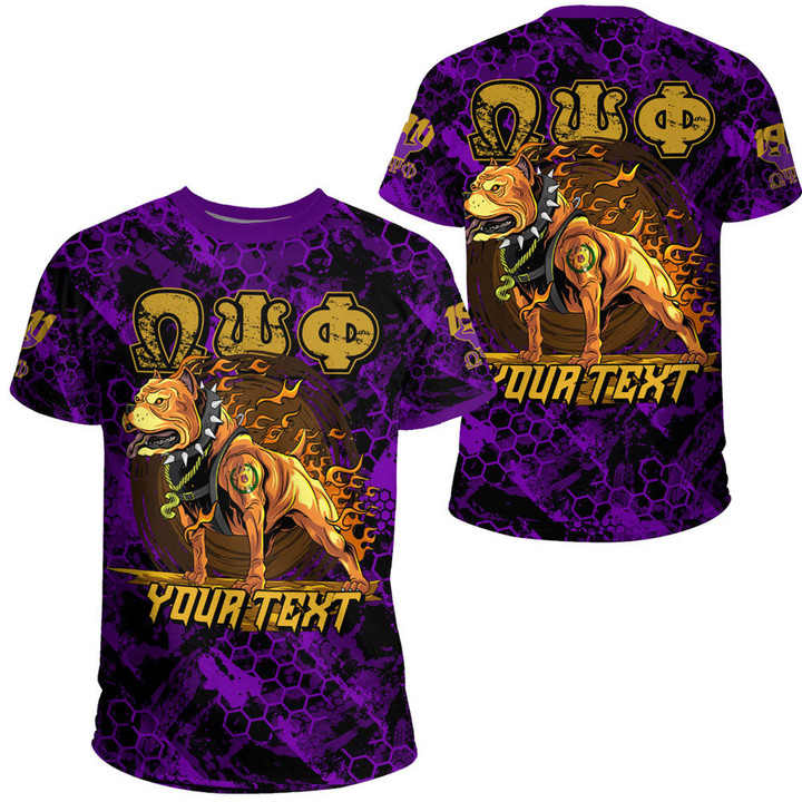 AmericansPower Clothing - (Custom) Omega Psi Phi Dog T-shirt A7 | AmericansPower