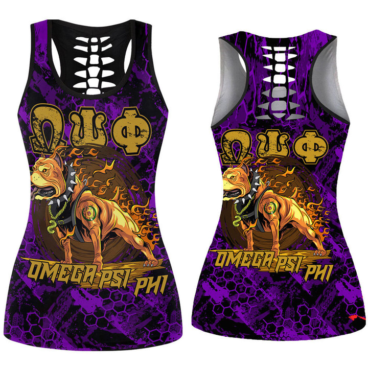 AmericansPower Clothing - Omega Psi Phi Dog Hollow Tank Top A7 | AmericansPower