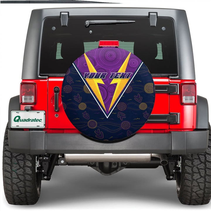 (Custom) Melbourne Storm New Indigenous - Rugby Team Spare Tire Cover | Rugbylife.co
