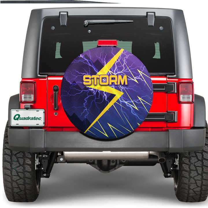 Melbourne Storm Best Version - Rugby Team Spare Tire Cover | Rugbylife.co
