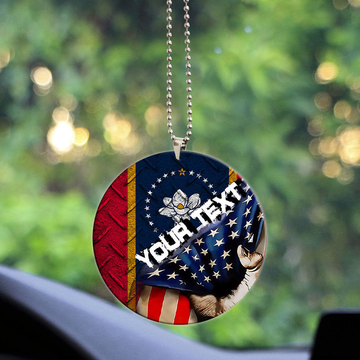 America Flag Of Mississippi Spare Tire Cover - America is a Part My Soul A7 | AmericansPower