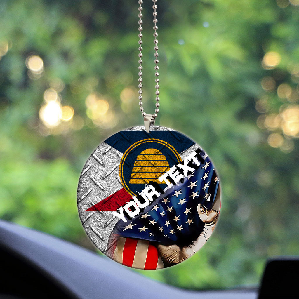 America Flag Of Utah 2021 Spare Tire Cover - America is a Part My Soul A7 | AmericansPower