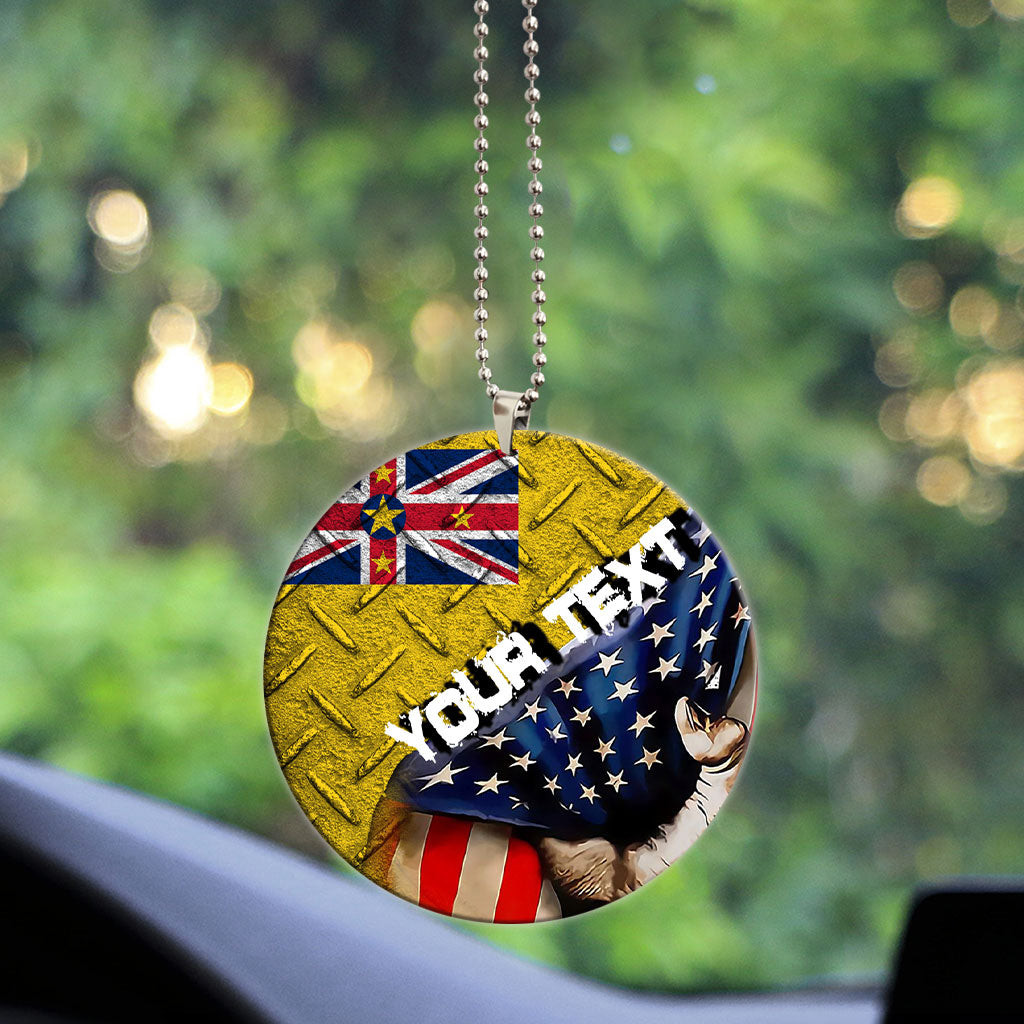 Niue Spare Tire Cover - America is a Part My Soul A7 | AmericansPower