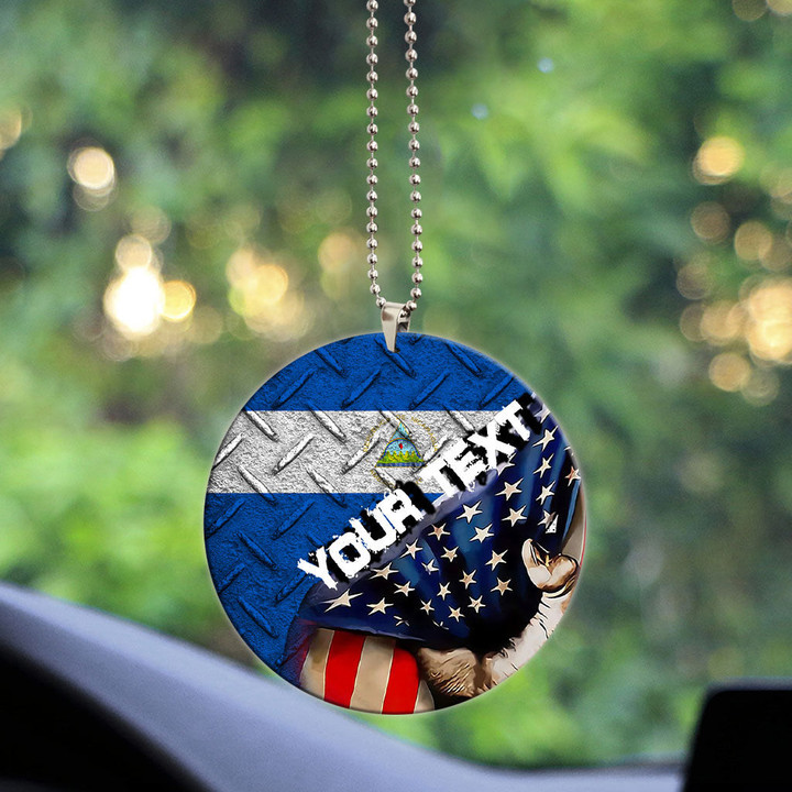Nicaragua Spare Tire Cover - America is a Part My Soul A7 | AmericansPower