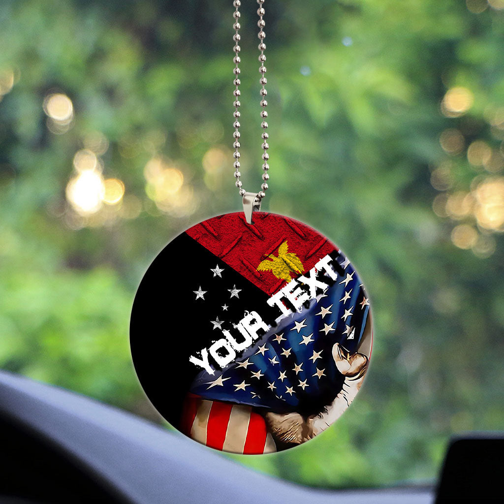 Papua New Guinea Spare Tire Cover - America is a Part My Soul A7 | AmericansPower