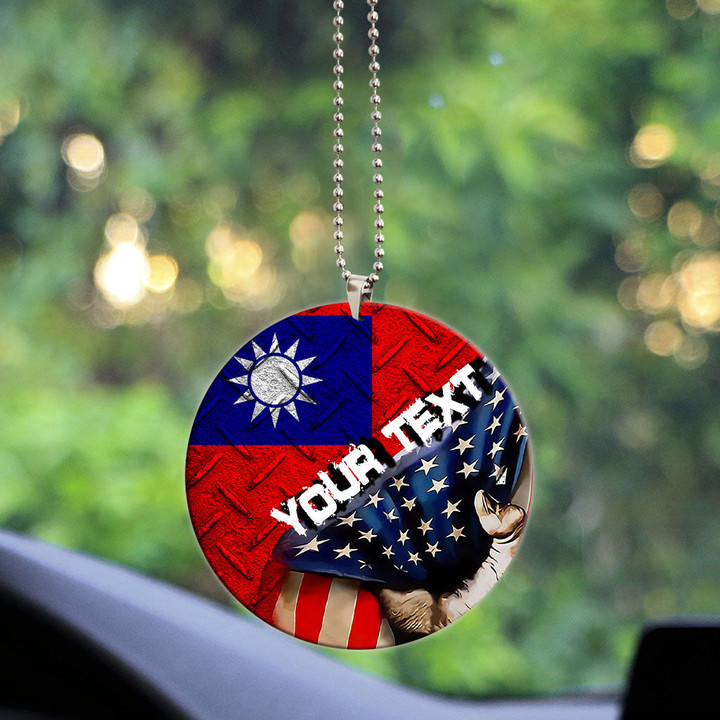 Taiwan Acrylic Car Ornament - America is a Part My Soul A7 | AmericansPower