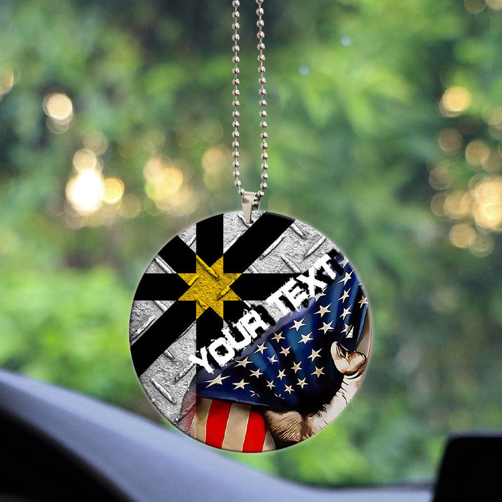 Scotland Sutherland Acrylic Car Ornament - America is a Part My Soul A7 | AmericansPower