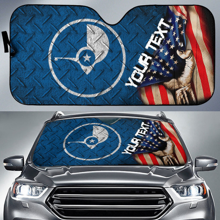 Yap Car Auto Sun Shade - America is a Part My Soul A7 | AmericansPower