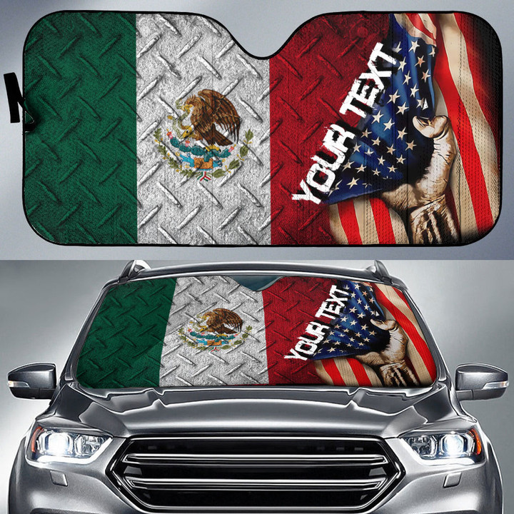 Mexico Car Auto Sun Shade - America is a Part My Soul A7 | AmericansPower