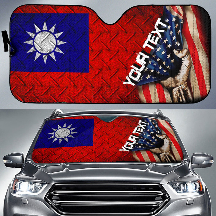 Taiwan Car Auto Sun Shade - America is a Part My Soul A7 | AmericansPower