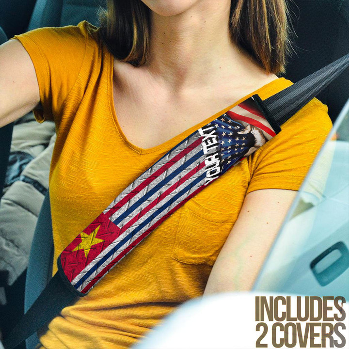 America Flag Of Louisiana February 11 1861 Car Seat Belt - America is a Part My Soul A7 | AmericansPower