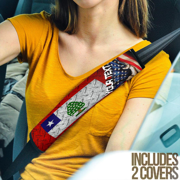 America Flag Of Mississippi 1861 1865 Car Seat Belt - America is a Part My Soul A7 | AmericansPower