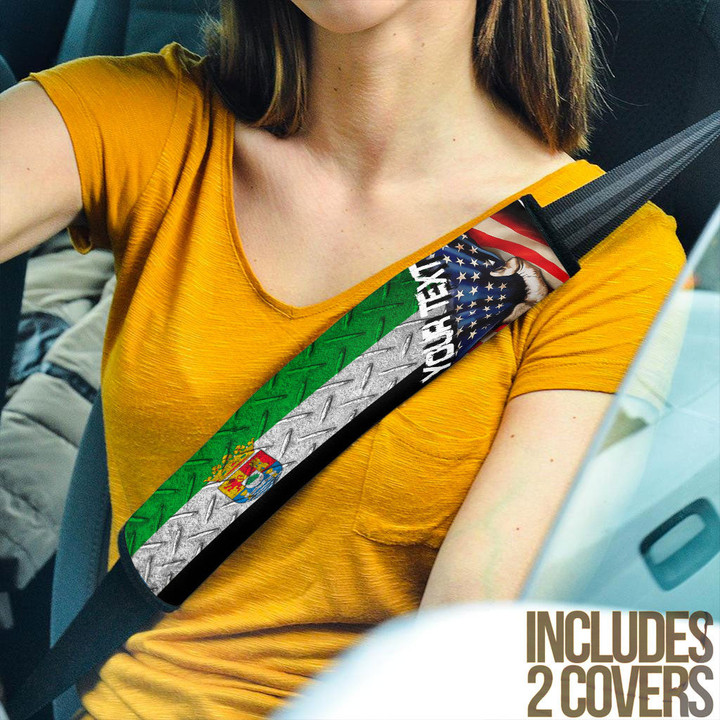 Extremadura Car Seat Belt - America is a Part My Soul A7 | AmericansPower