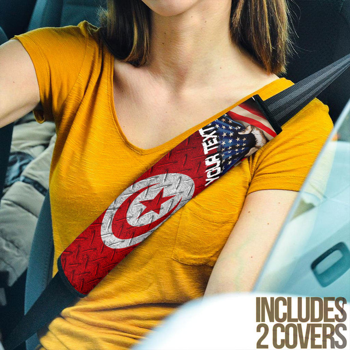 Tunisia Car Seat Belt - America is a Part My Soul A7 | AmericansPower