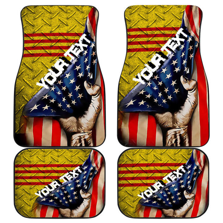 Catalonia Front and Back Car Mat - America is a Part My Soul A7 | AmericansPower