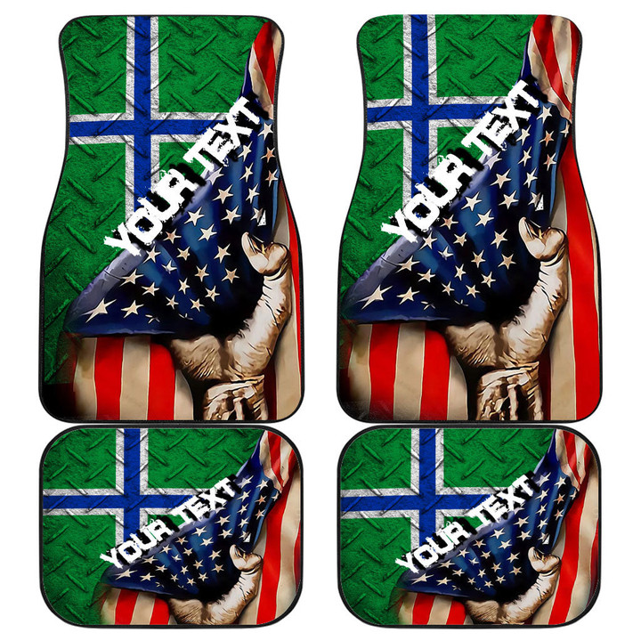 Scotland South Uist Front and Back Car Mat - America is a Part My Soul A7 | AmericansPower