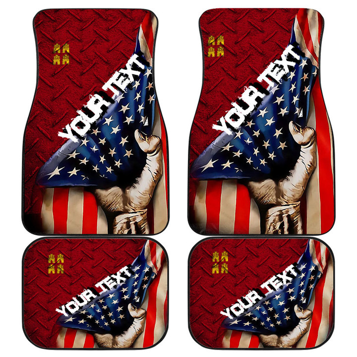 Murcia Front and Back Car Mat - America is a Part My Soul A7 | AmericansPower