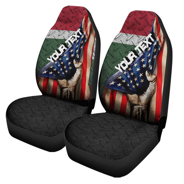 Hungary Car Seat Covers - America is a Part My Soul A7 | AmericansPower