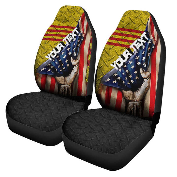 Catalonia Car Seat Covers - America is a Part My Soul A7 | AmericansPower