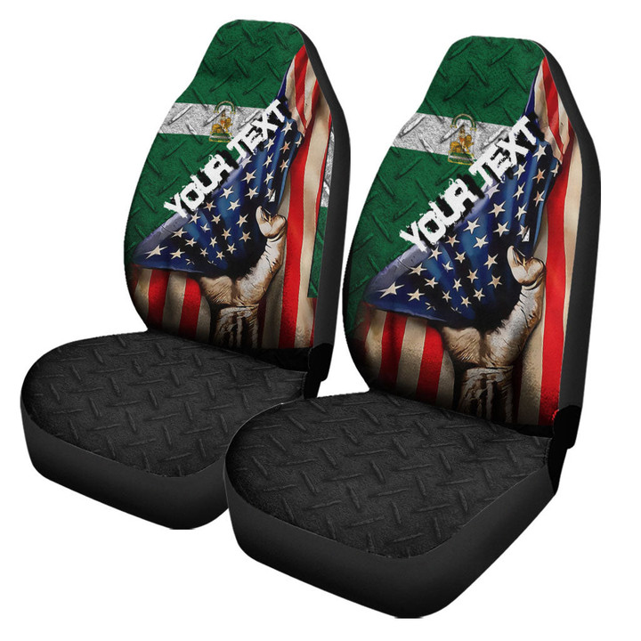 Andalucia Car Seat Covers - America is a Part My Soul A7 | AmericansPower