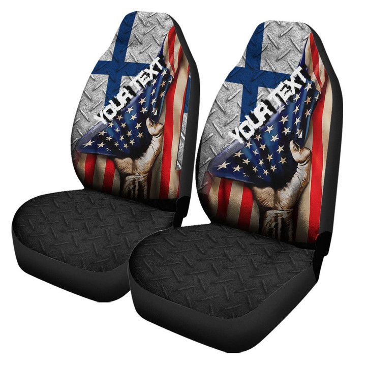 Finland Car Seat Covers - America is a Part My Soul A7 | AmericansPower
