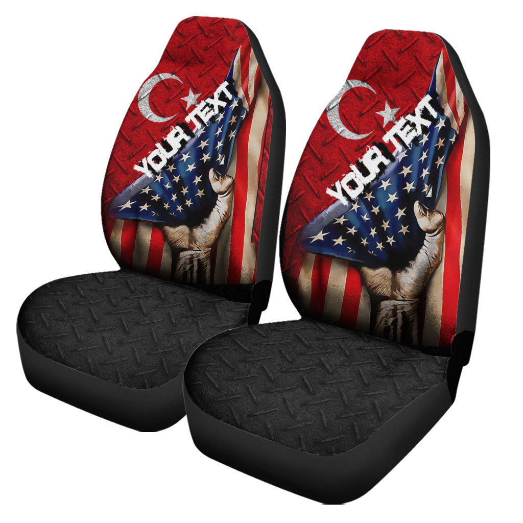 Turkey Car Seat Covers - America is a Part My Soul A7 | AmericansPower