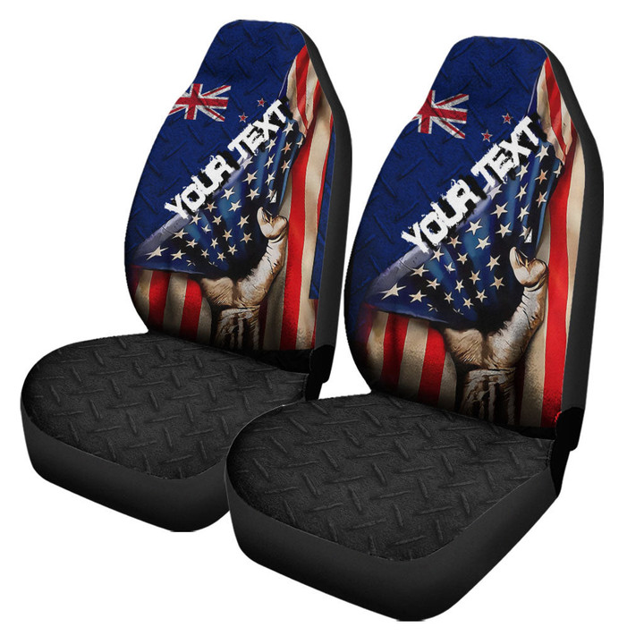 New Zealand Car Seat Covers - America is a Part My Soul A7 | AmericansPower