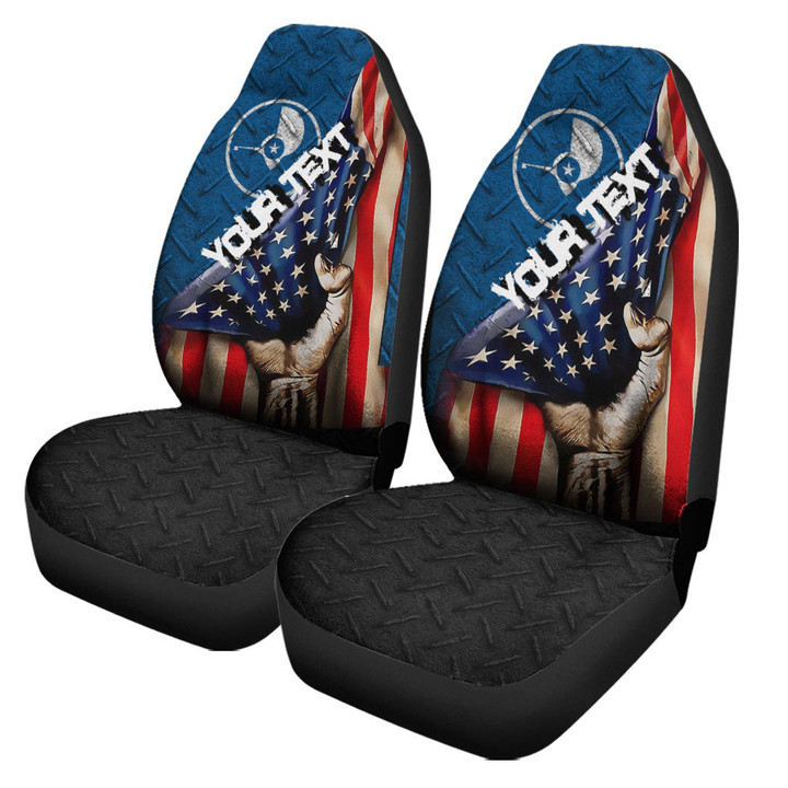 Yap Car Seat Covers - America is a Part My Soul A7 | AmericansPower
