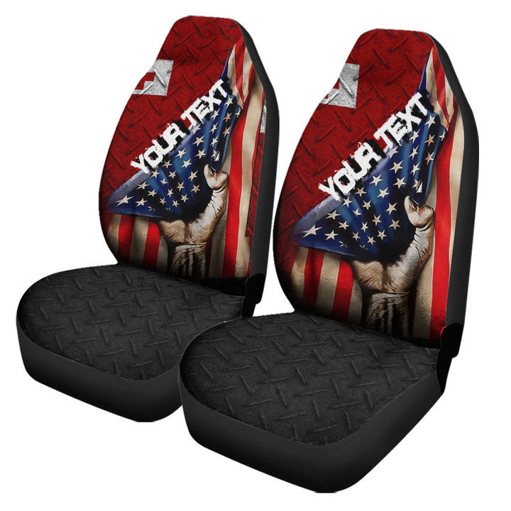 Tonga Car Seat Covers - America is a Part My Soul A7 | AmericansPower