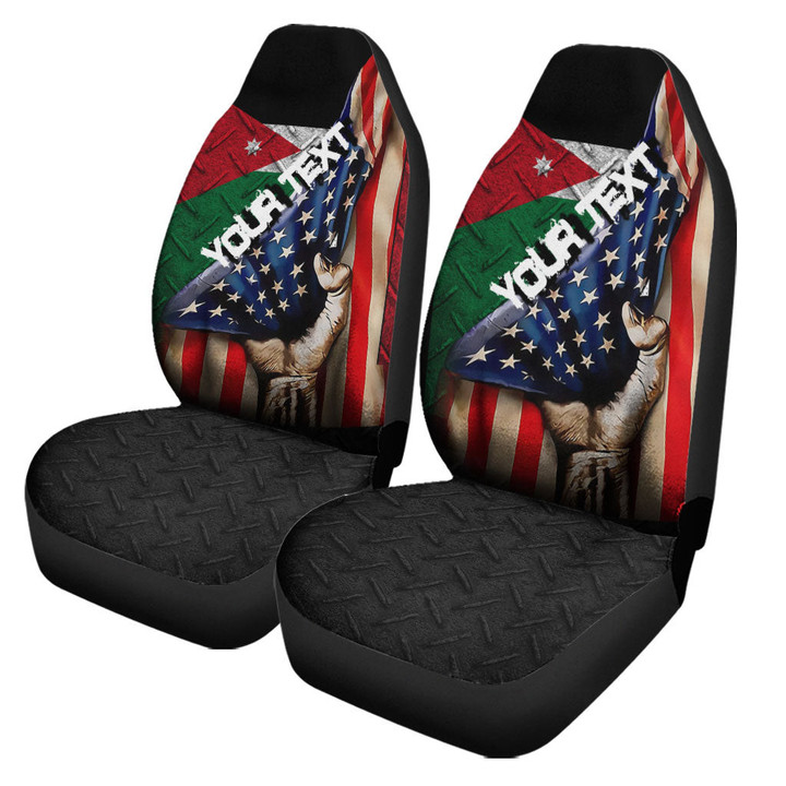 Jordan Car Seat Covers - America is a Part My Soul A7 | AmericansPower