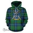 1stScotland - Forsyth Ancient Tartan Hoodie Celtic Scottish Warrior A79 | 1stScotland.com