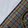 1stScotland Premium Blanket - Aikenhead Tartan Crest Blanket A7