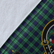1stScotland Premium Blanket - Abercrombie (or Abercromby) Tartan Crest Blanket A7