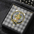 1stScotland Jewelry - Douglas Grey Modern Clan Tartan Crest Graceful Love Giraffe Necklace A7 |  1stScotland