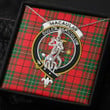 1stScotland Jewelry - MacAulay Modern Clan Tartan Crest Graceful Love Giraffe Necklace A7 |  1stScotland