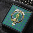 1stScotland Jewelry - Irvine Ancient Clan Tartan Crest Graceful Love Giraffe Necklace A7 |  1stScotland