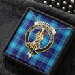 1stScotland Jewelry - McKerrell Clan Tartan Crest Graceful Love Giraffe Necklace A7 |  1stScotland