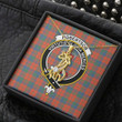 1stScotland Jewelry - Robertson Ancient Clan Tartan Crest Graceful Love Giraffe Necklace A7 |  1stScotland