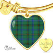 1stScotland Jewelry - Henderson Ancient Tartan Heart Bangle A7 | 1stScotland