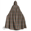 1stScotland Clothing - Kennedy Weathered Tartan Unisex Hooded Cloak A7 | 1stScotland