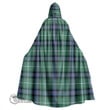 1stScotland Clothing - MacDonald of the Isles Hunting Ancient Tartan Unisex Hooded Cloak A7 | 1stScotland