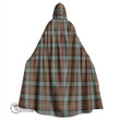 1stScotland Clothing - Fergusson Weathered Tartan Unisex Hooded Cloak A7 | 1stScotland