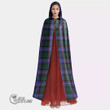 1stScotland Clothing - Hunter Modern Tartan Unisex Hooded Cloak A7